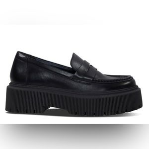 Floyd Women's Charlie Platform Loafers in Black